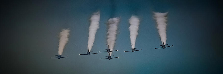 Bretling Jet Team L39 Albatross 4 - Surreal Art Digital Art