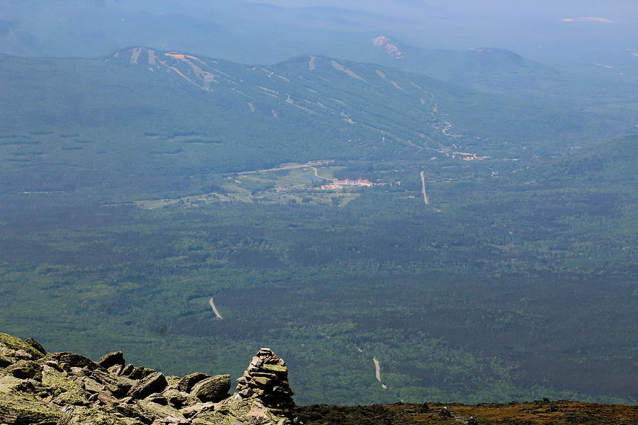 Bretton Woods As Seen From The Top Of Mt Washington Photograph