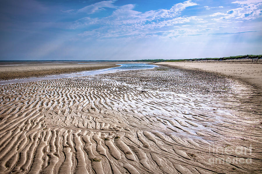 Brewster Flats Ripples In The Sand Photograph