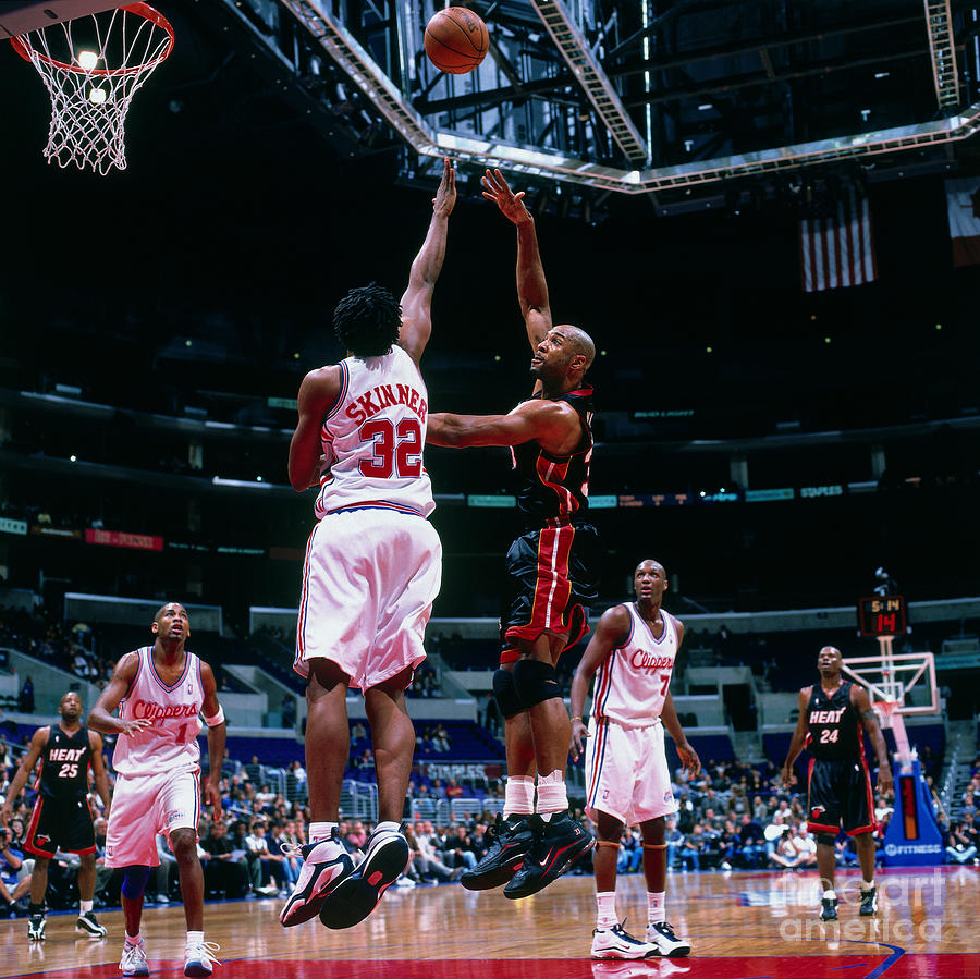 Brian Skinner and Alonzo Mourning Photograph by Robert Mora - Fine Art ...