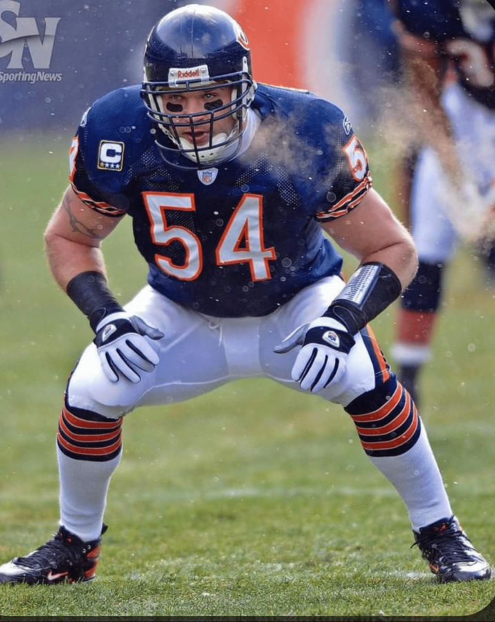 Brian Urlacher Chicago Bears Photograph by Action Photo