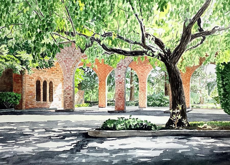 Brick Arches Painting