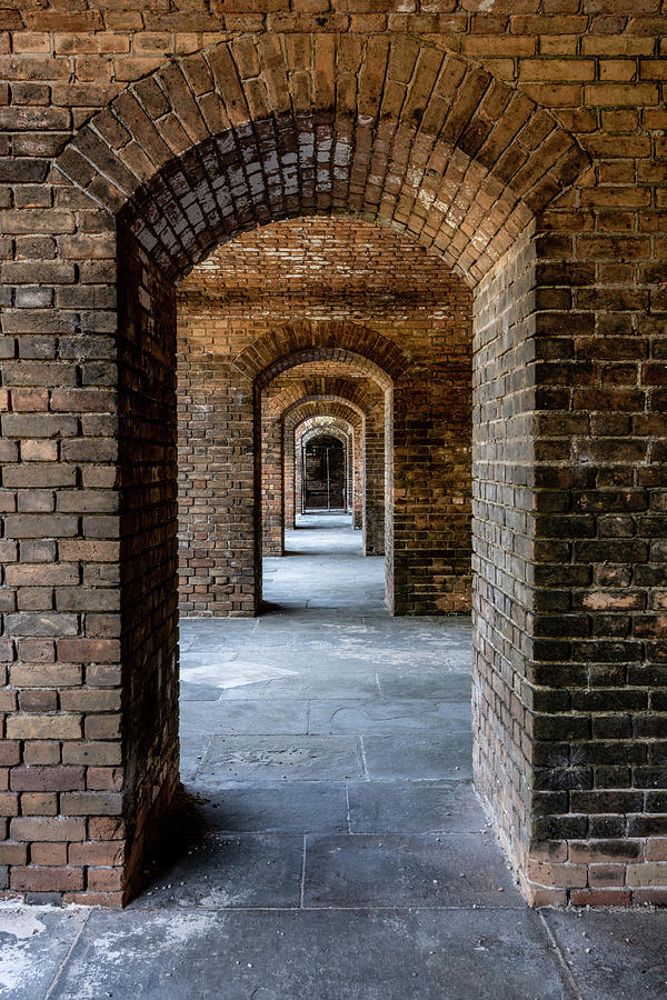 Brick Archway Photograph by Kelly VanDellen