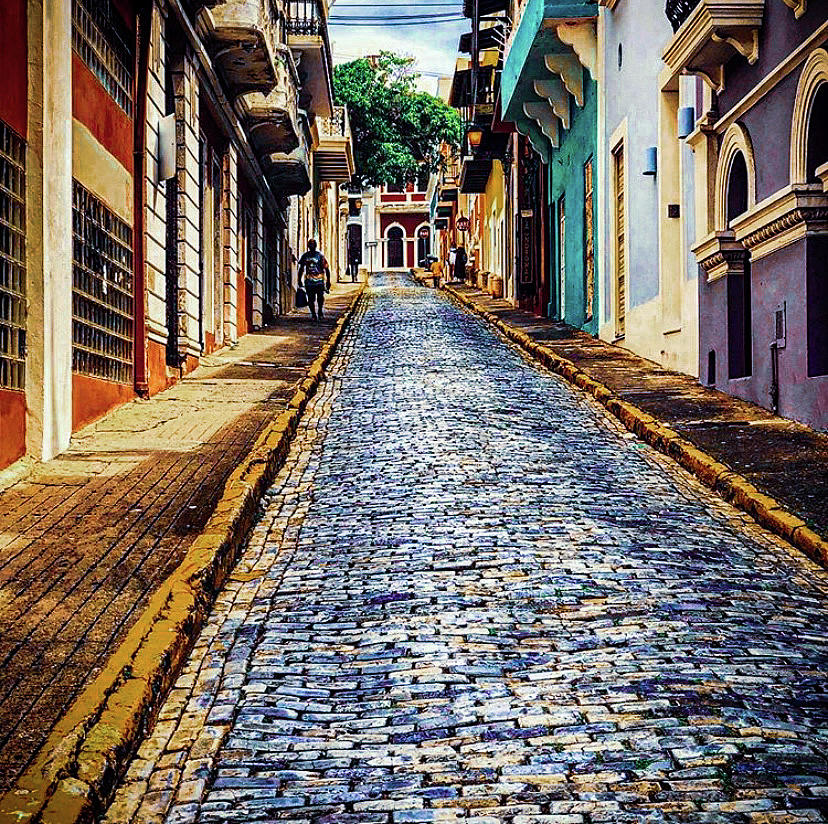 Brick Road - San Juan, Puerto Rico Photograph by Brad Pierce - Pixels