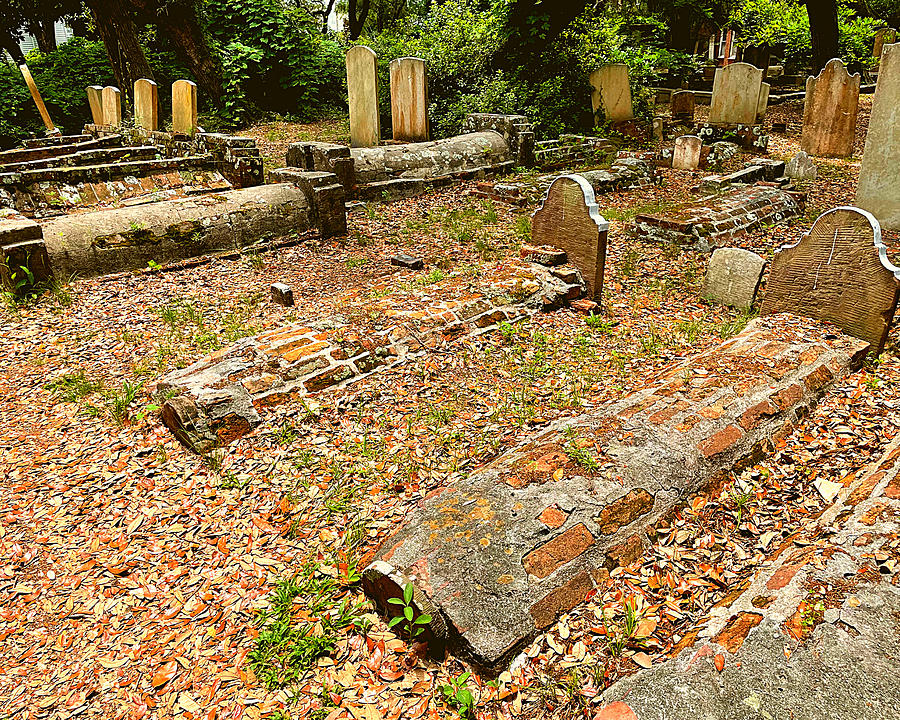 Bricked and Vaulted Graves Photograph by Lee Darnell