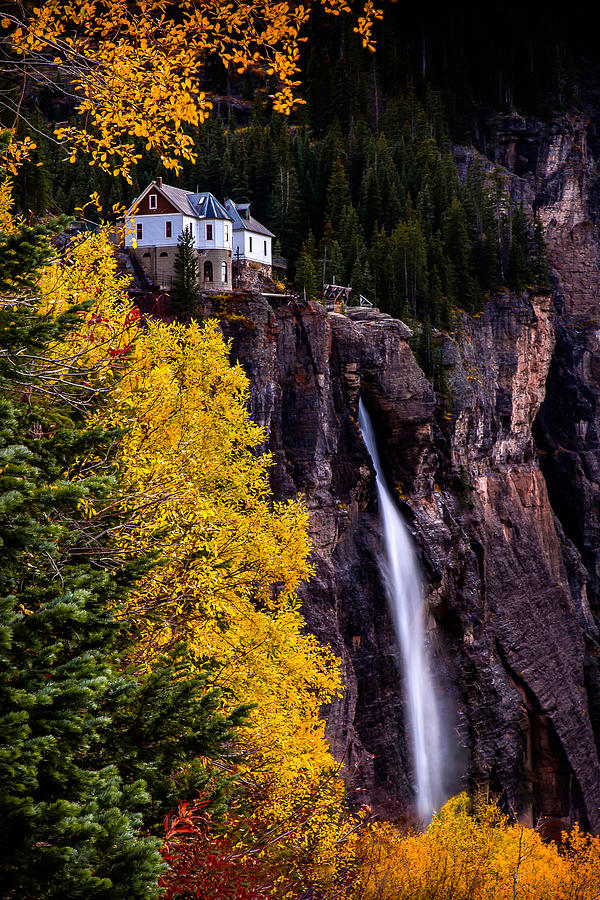 Bridal Veil Falls Colorado Photograph by Ryan Smith