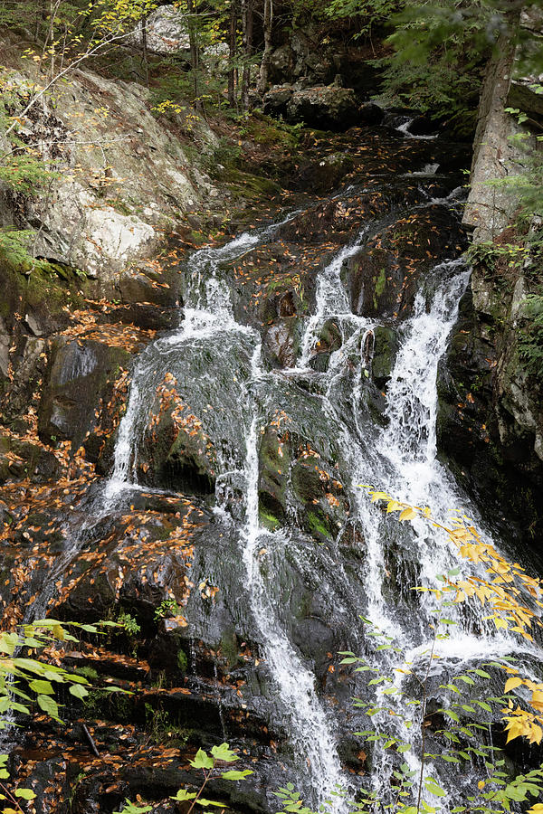 Bridal Veil Falls NH #2 Photograph by Lorraine Palumbo - Fine Art America