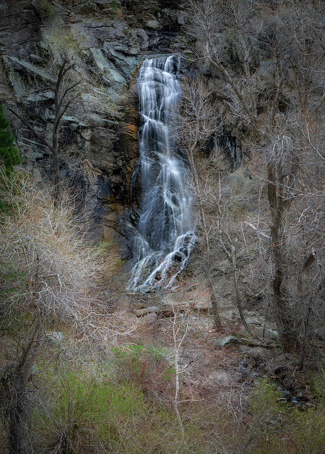 Bridal Veil Falls South Dakota Photograph by Dan Sproul
