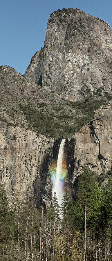 Bridal View Falls Rainbow  Photograph by Cheryl Strahl