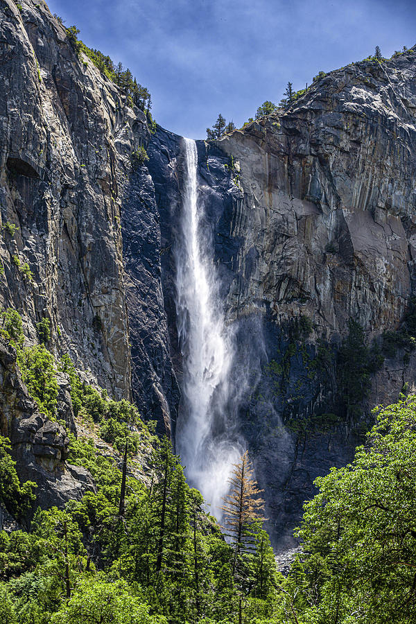 Bridalveil Falls, Yosemite National Park Photograph