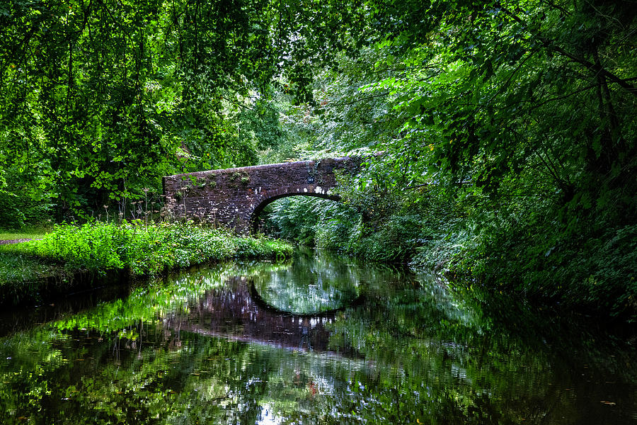 Bridge 107 Monmouthshire Brecon Canal Photograph by Robert Woodward
