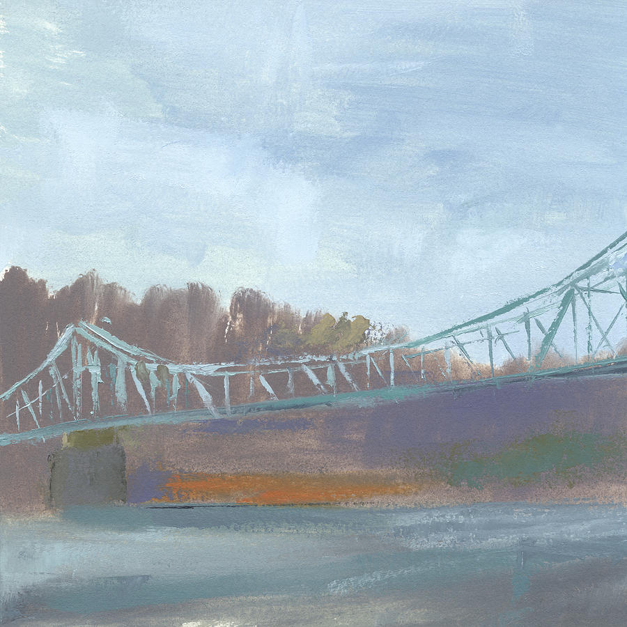 Bridge Painting - Bridge 192811 by Chris N Rohrbach