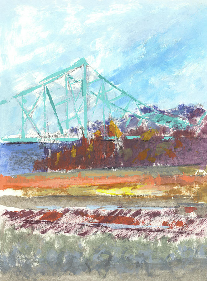 Bridge 201211 Painting by Chris N Rohrbach