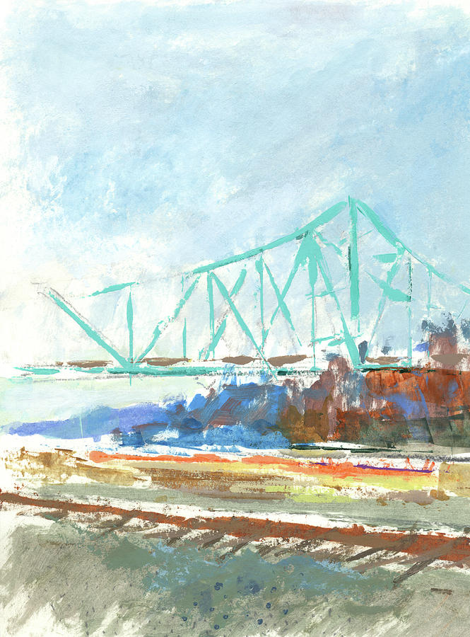 Bridge Painting - Bridge 2012112 by Chris N Rohrbach