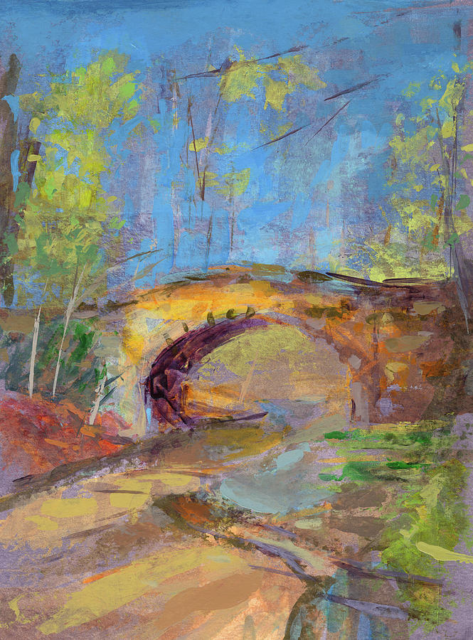 Bridge 210305 Painting by Chris N Rohrbach