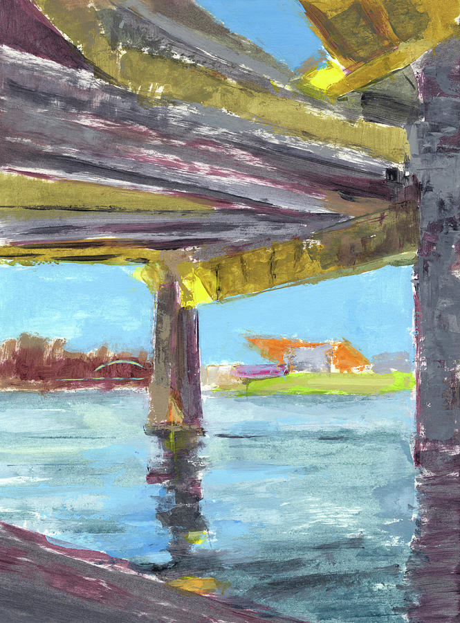 Bridge 210604 Painting by Chris N Rohrbach