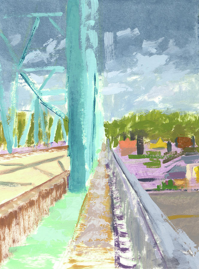 Bridge 210605 Painting by Chris N Rohrbach