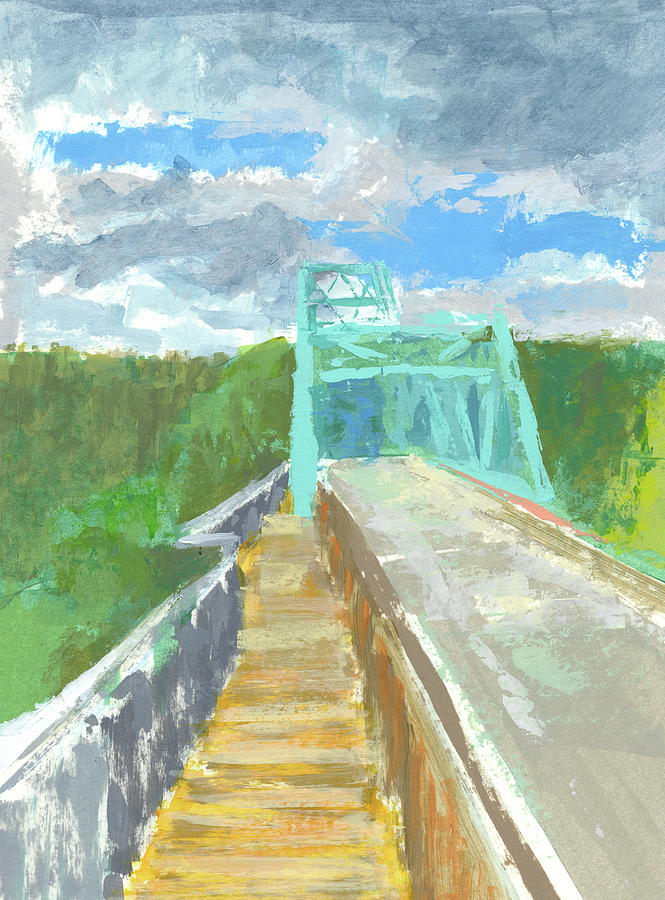 Bridge 211105 Painting by Chris N Rohrbach