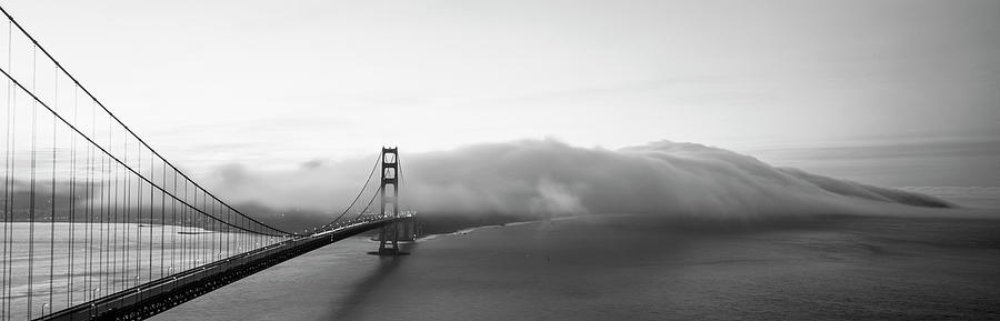 Bridge across the sea, Golden Gate Bridge, San Francisco, California, USA Photograph by Panoramic Images