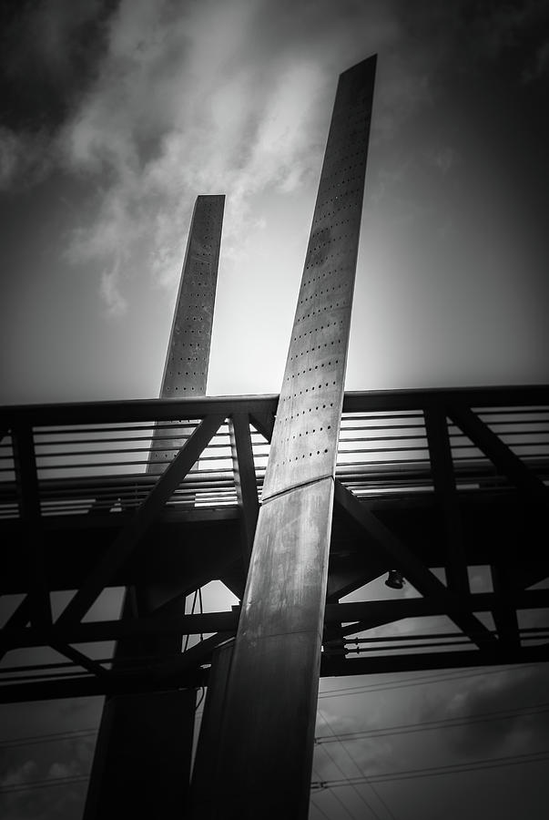 The Waugh Bat Colony Bridge at Buffalo Bayou Park - Houston Photograph ...