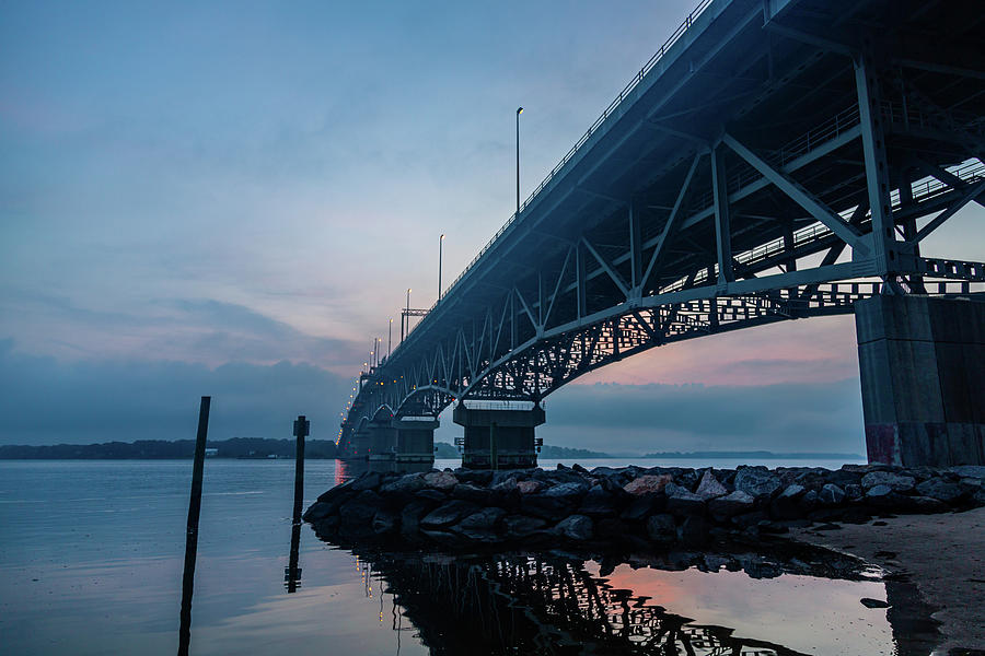 Bridge at Dawn Photograph by Lara Morrison