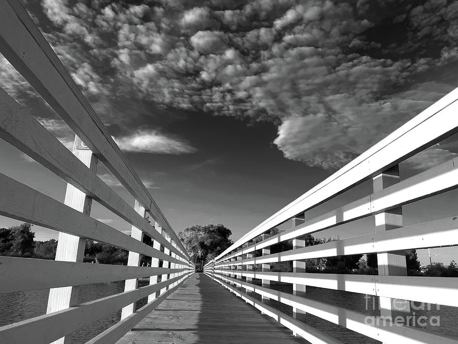 Bridge Black and White Photograph by Katherine Erickson
