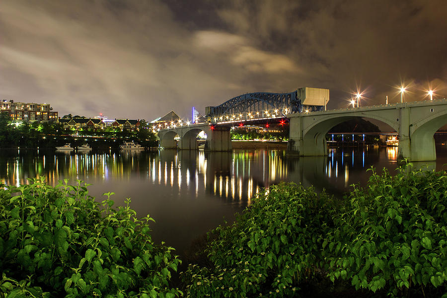 Bridge By Night Photograph by Bobby Ryan