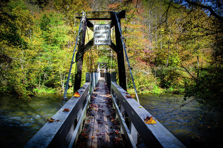 Fall Photograph - Bridge For Four by Greg Mimbs