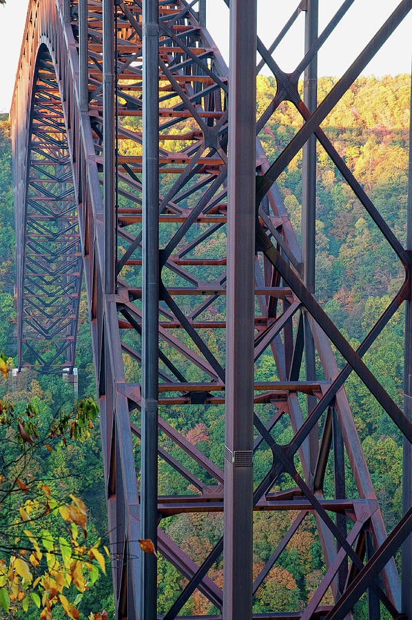 Bridge Framework Photograph by Steve Stuller