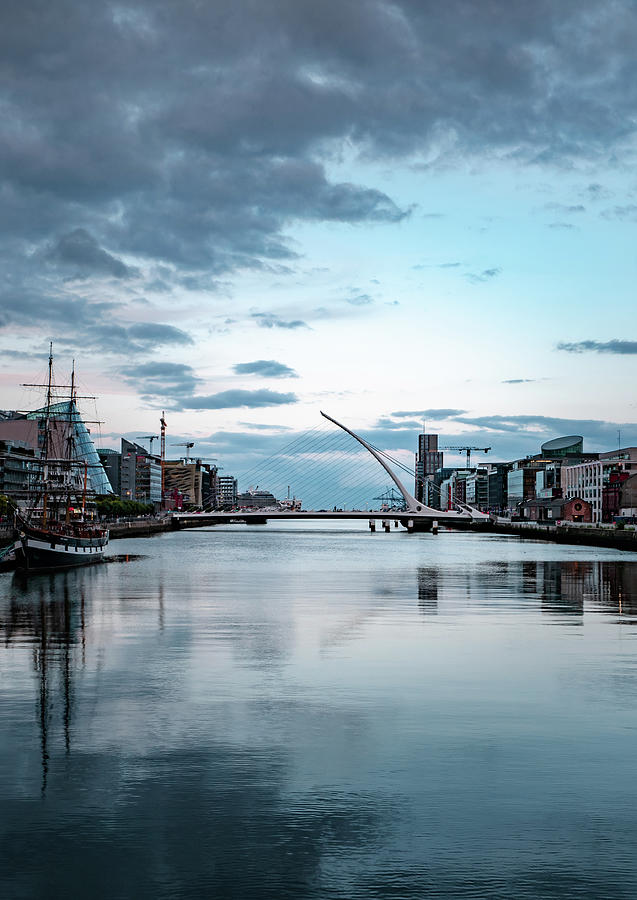 Bridge in Dublin Photograph by Hazed Light - Fine Art America