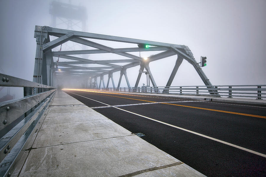 Bridge in the Mist Photograph by Eric Gendron