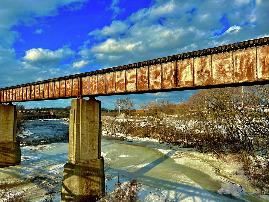 Bridge In Winter Photograph by Keri LaGrave Bridge In Winter Photograph by Keri LaGrave