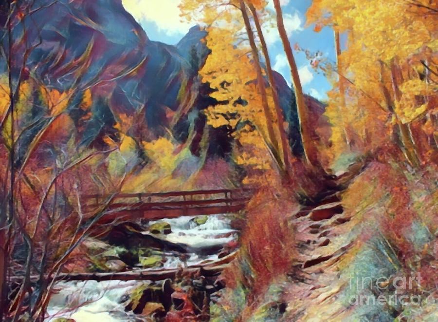 Bridge Of Aspen Digital Art