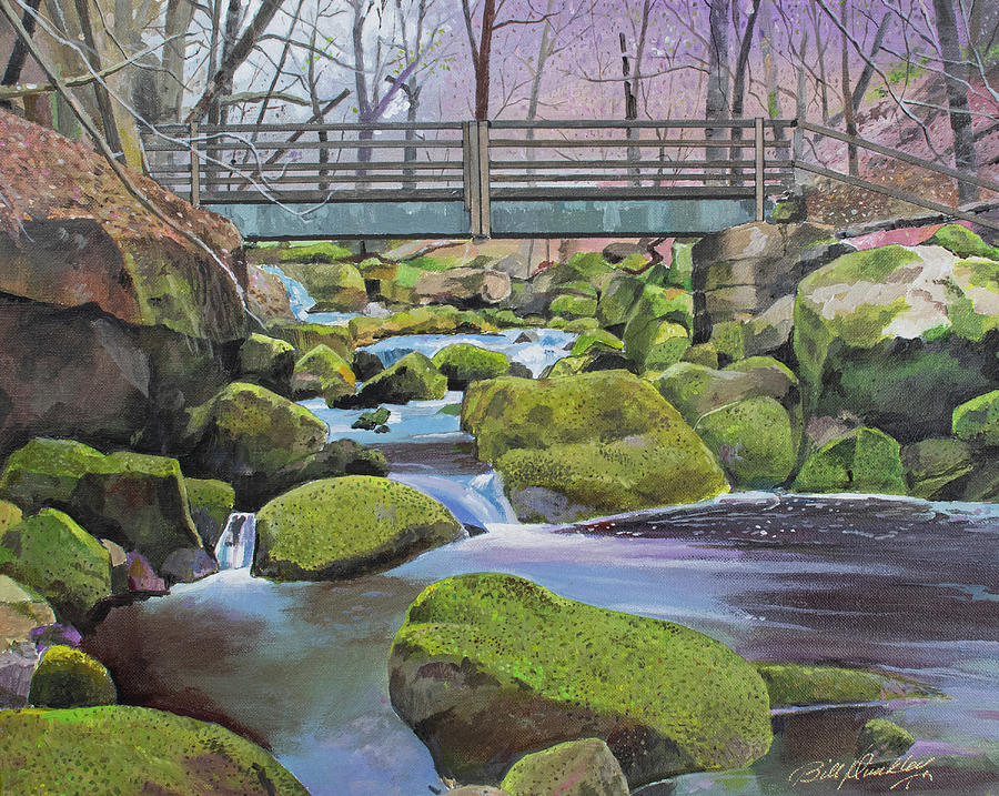 Bridge of Beauty Painting by Bill Dunkley