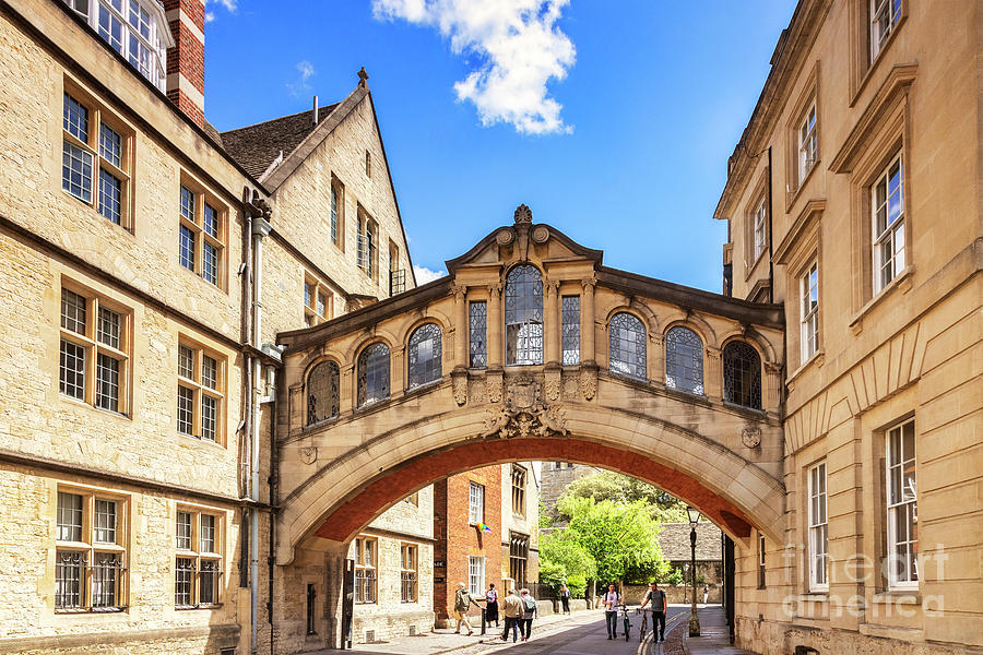 Bridge of Sighs and Hertford College, Oxford, UK Photograph by Colin and Linda McKie