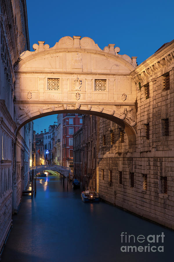 Bridge of Sighs - Venice Italy Photograph by Brian Jannsen