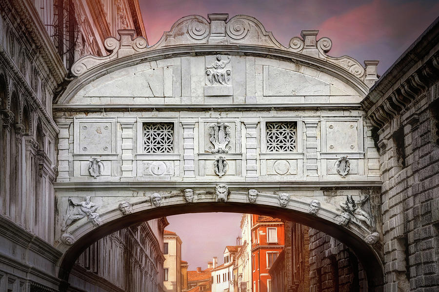 Bridge of Sighs Venice Italy  Photograph by Carol Japp