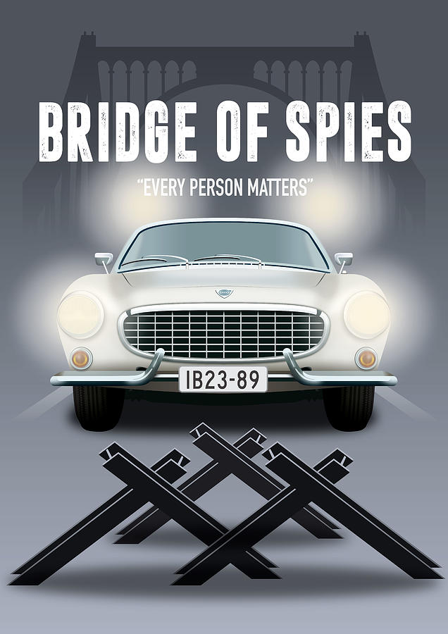 Forrest Gump Digital Art - Bridge of Spies - Alternative Movie Poster by Movie Poster Boy