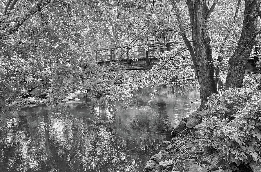Bridge over Minnehaha Creek Photograph by Jim Hughes