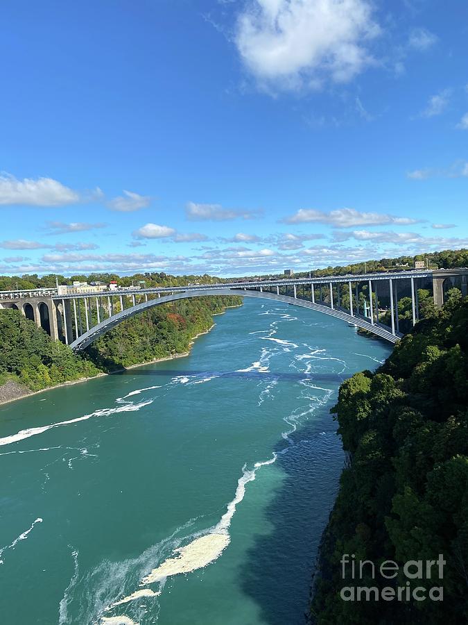 Bridge over Niagara River near Niagara Falls Photograph by Katia ...