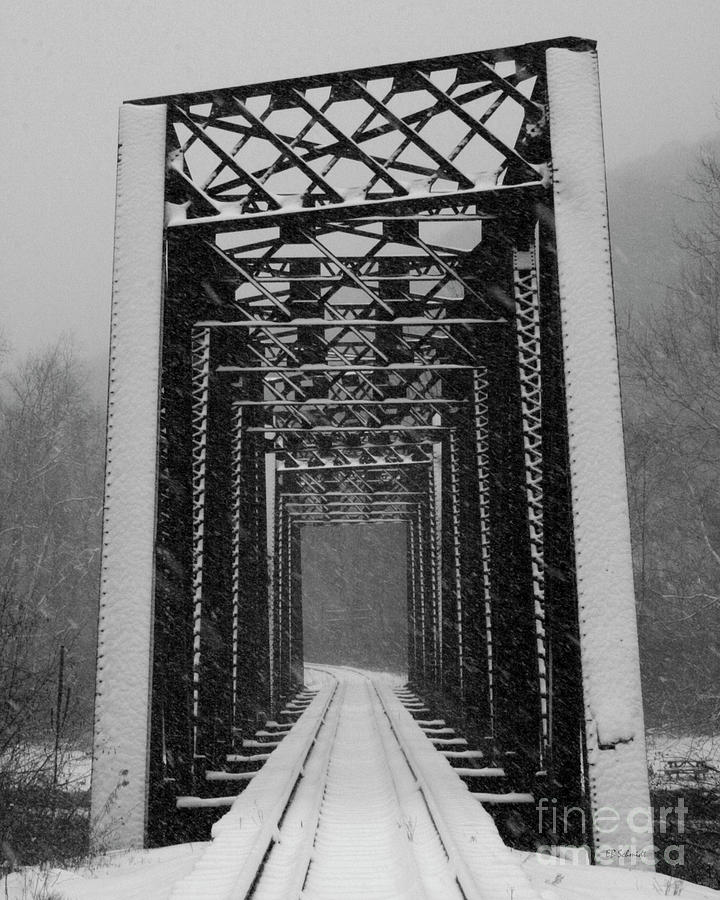 Bridge Over Oil Creek studio version Photograph by E B Schmidt
