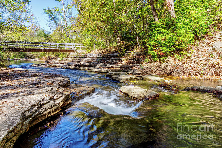 Bridge Over Tanyard Creek Photograph by Jennifer White