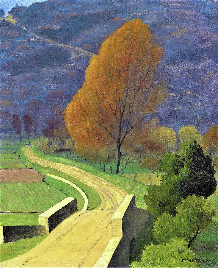 Bridge over the Beal - Digital Remastered Edition Painting by Felix Edouard Vallotton