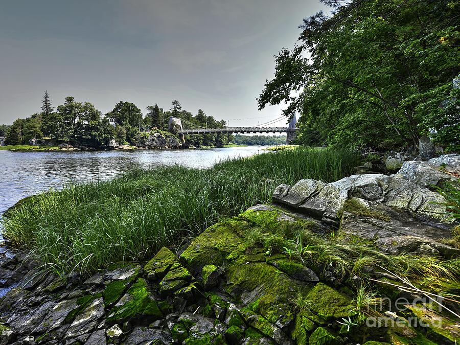 Bridge Over the Merrimack Photograph by Steve Brown