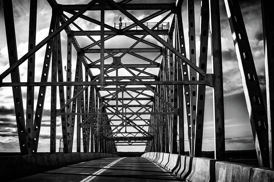 Bridge Over the Potomac River Photograph by Karen Harrison Brown