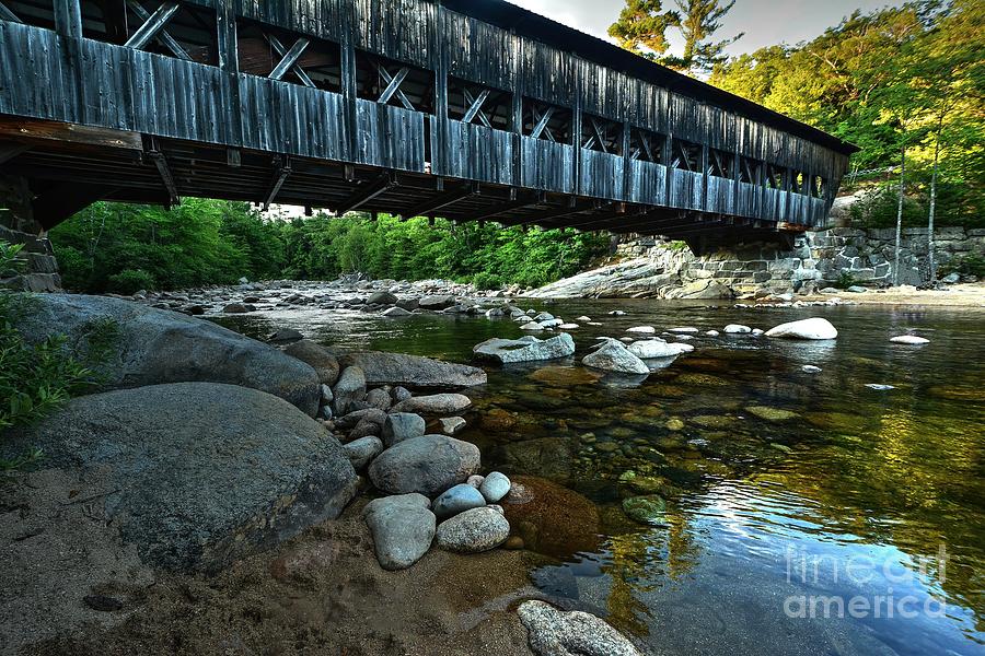 Bridge Over the Swift River Photograph by Steve Brown