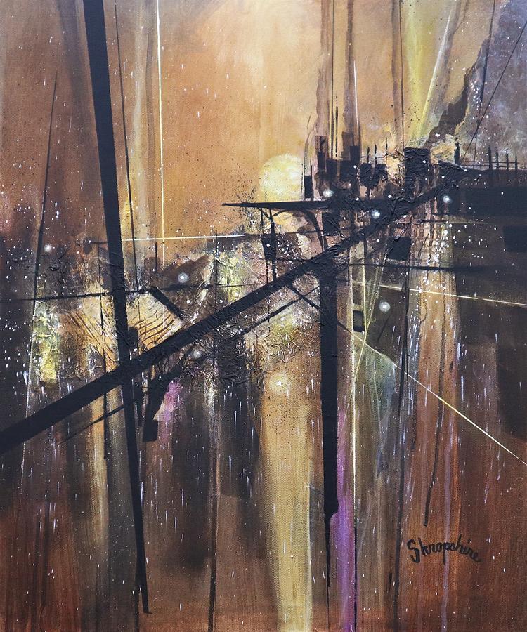Bridge to Nowhere Painting by Tom Shropshire