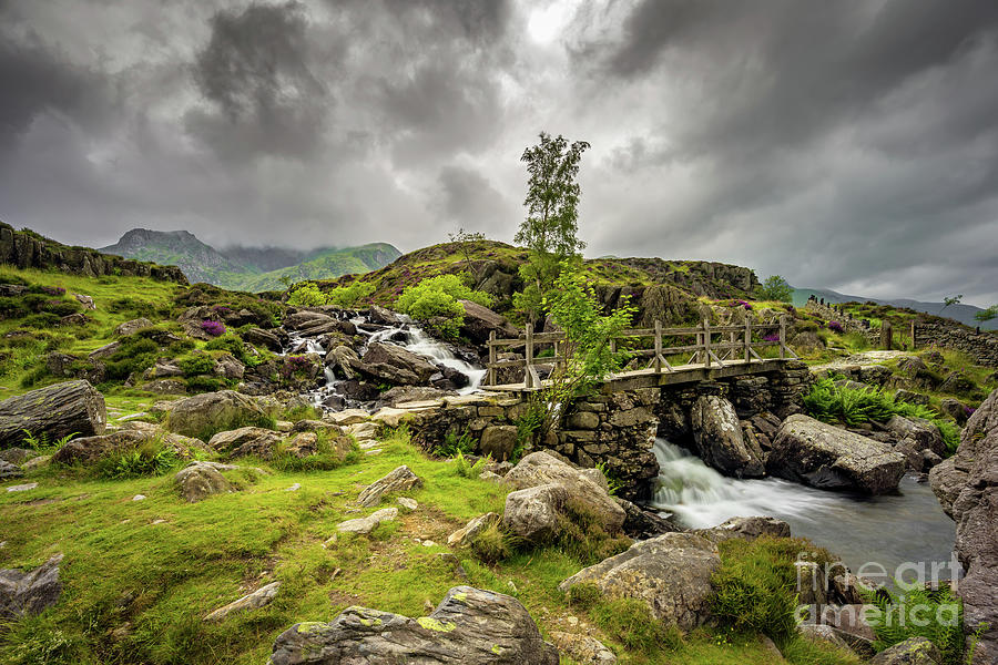 Bridge to Snowdonia Photograph by Adrian Evans