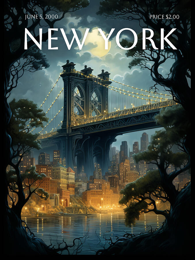 Bridge to the Future Mixed Media by John Garner