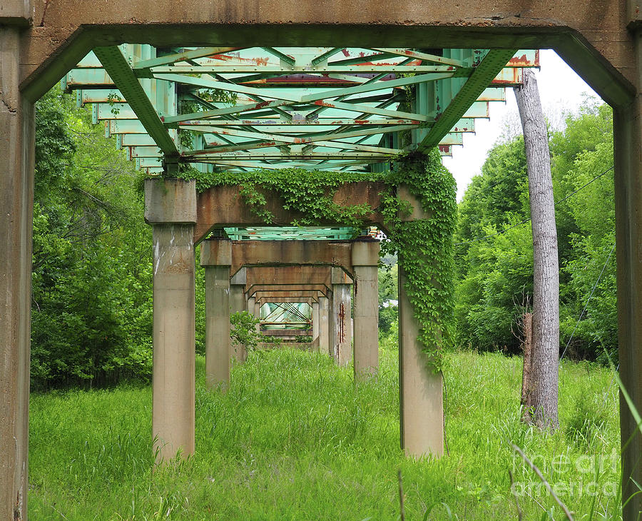 Bridge Undercarriage Photograph by Ginger Repke